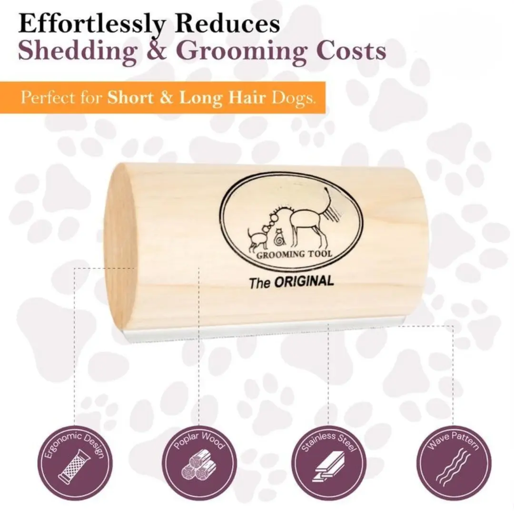Pet DeShedding Brush - the GroomPro