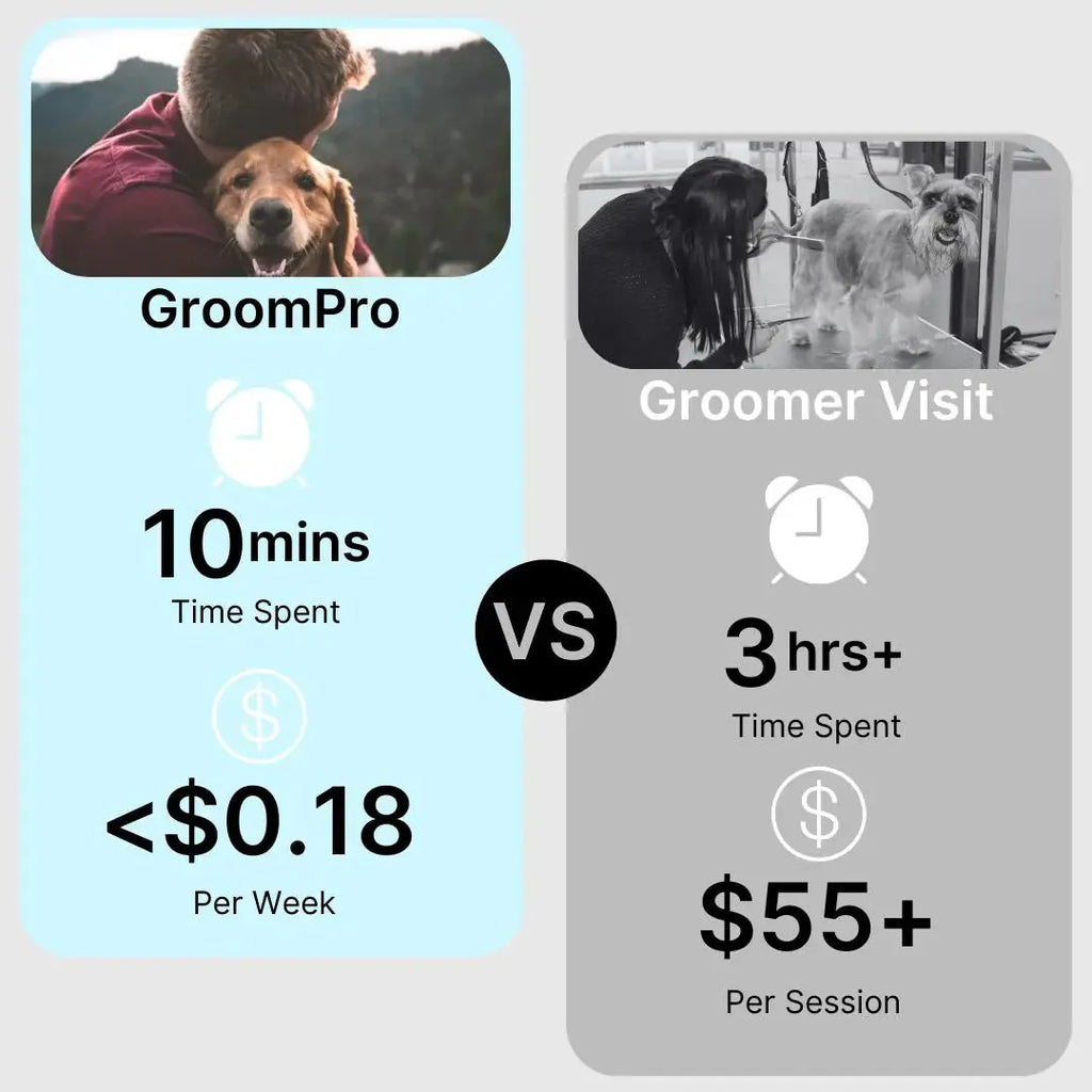 Pet DeShedding Brush - the GroomPro